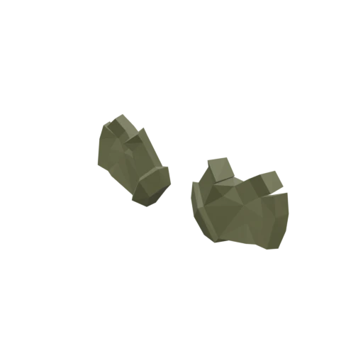 Green Fingerless Gloves