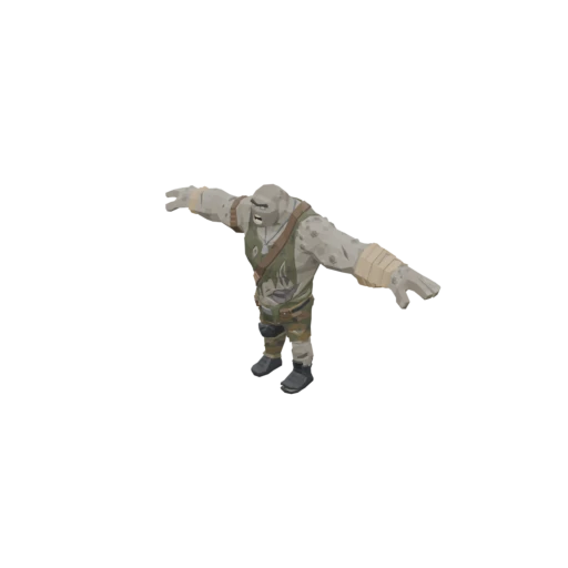 Zombie Boss Military Small